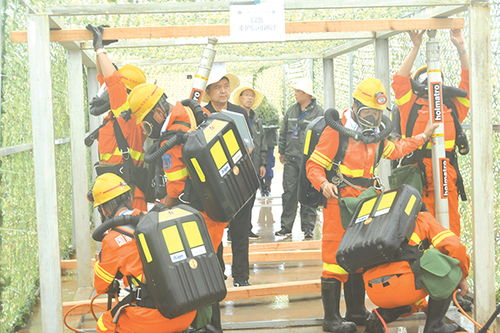 提升技能水平 護(hù)航安全生產(chǎn) 山西省第十一屆礦山救援技術(shù)競(jìng)賽側(cè)記